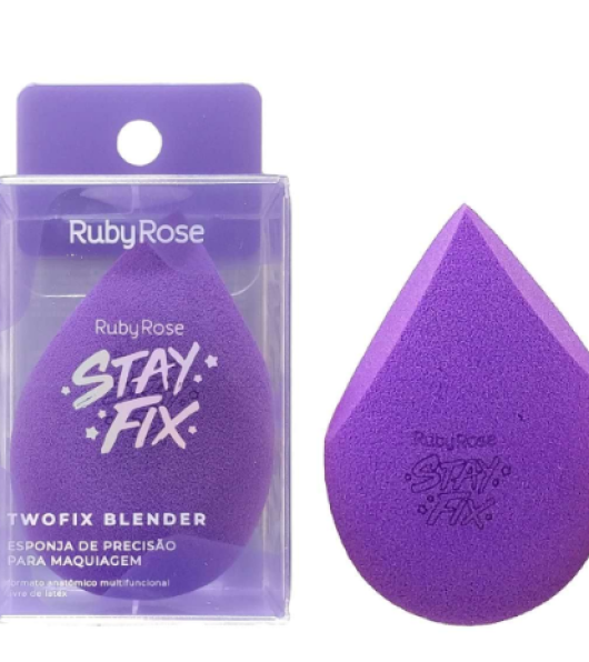 Esponja para Maquiagem Ruby Rose Stay Fix